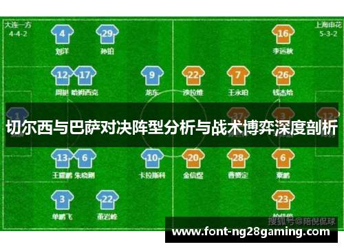 切尔西与巴萨对决阵型分析与战术博弈深度剖析